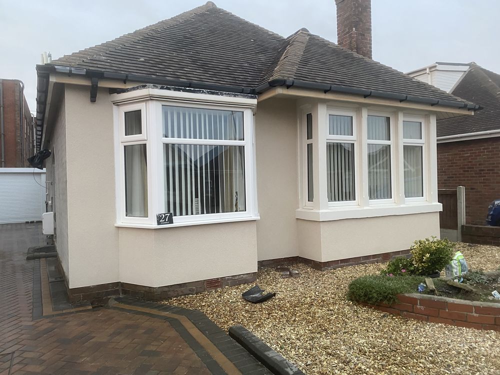 House rendering and plastering